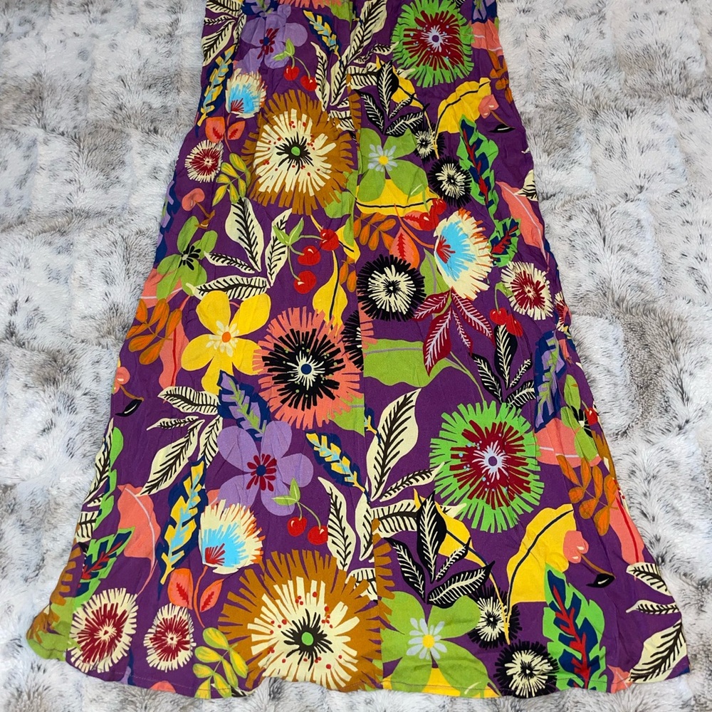 ๐ NWT Le Superbe | Floral Gypsy Muse Midi Dress | Cherry Lotus Land ๐ Revolve - Picture 13 of 16